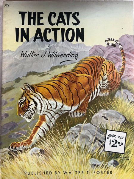 The Cats in Action [Paperback] Wilwerding, Walter - Wide World Maps & MORE!