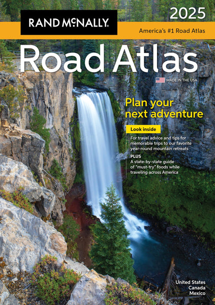 2025 Road Atlas (United States | Canada | Mexico) Used - Very Good - Wide World Maps & MORE!