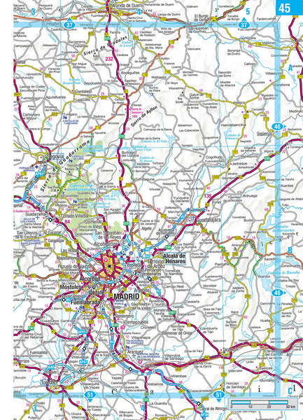 Philip's France and Spain Road Atlas [Spiral-bound] Philip's Maps - Wide World Maps & MORE!