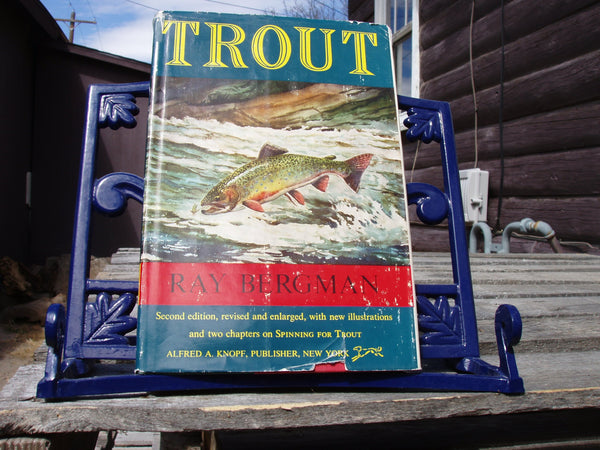 Trout -- Second 2nd Edition, Revised and Enlarged [Hardcover] Bergman Ray and Dr Edgar Burke - Wide World Maps & MORE!