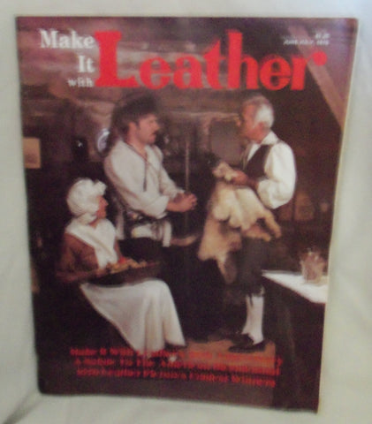 Make it with Leather Magazine June-July 1976 Volume 20 No 4 [Paperback] Earl F Warren - Wide World Maps & MORE!