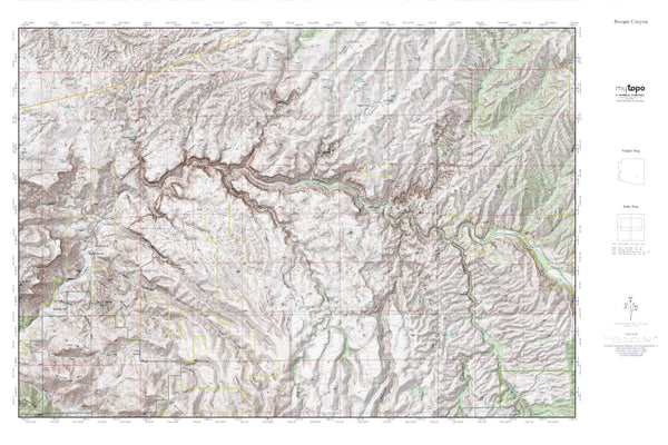 Aravaipa Canyon (Explorer Series Map) - Wide World Maps & MORE!