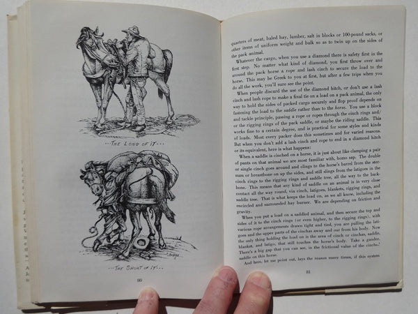 Horses, Hitches & Rocky Trails: "The Packers Bible" Joe Back and Pat Murray - Wide World Maps & MORE!