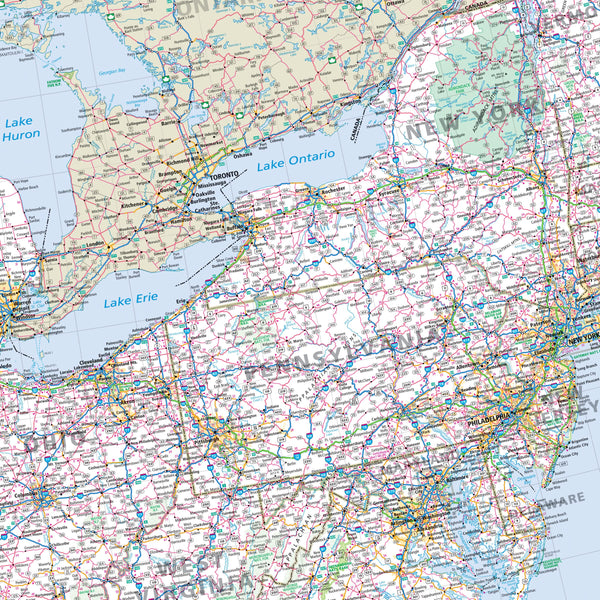 Rand McNally Folded Map: Eastern United States Rand McNally - Wide World Maps & MORE!