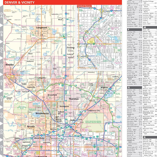Easy to Read! Colorado State Map - Wide World Maps & MORE!