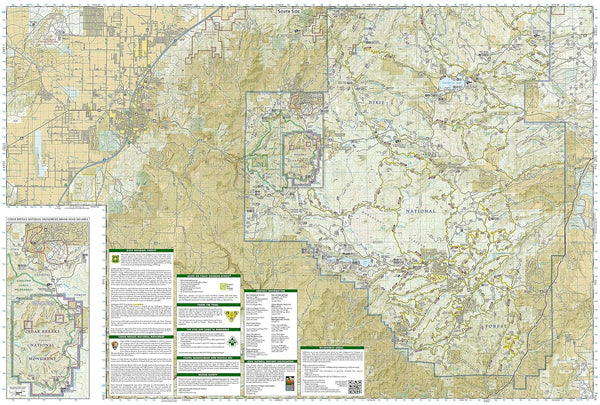 Cedar City, Markagunt Plateau Map (National Geographic Trails Illustrated Map, 702) [Map] National Geographic Maps - Trails Illustrated - Wide World Maps & MORE!