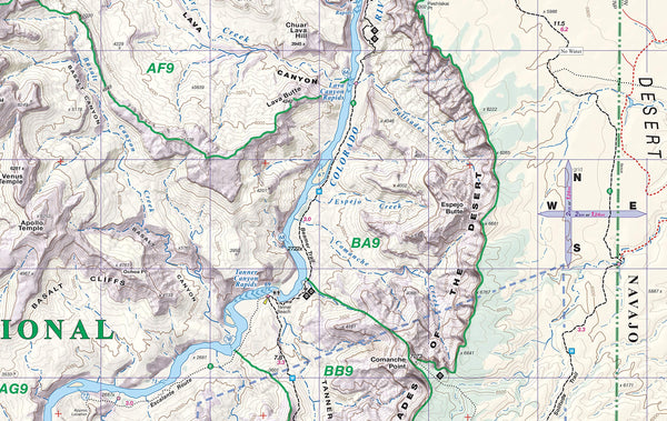 Grand Canyon Trail Map 7th Edition [Map] Sky Terrain and Kent Schulte - Wide World Maps & MORE!