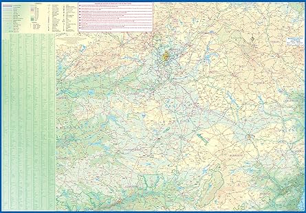 Madrid & Castile - La Mancha Travel Reference Map 1:7k / 1:600K Waterproof - Wide World Maps & MORE!
