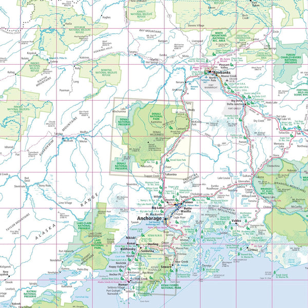 Easy To Read! Alaska State Map - Wide World Maps & MORE!