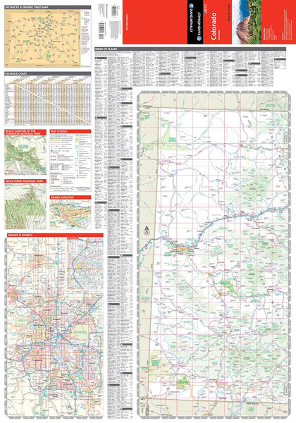 Easy to Read! Colorado State Map - Wide World Maps & MORE!
