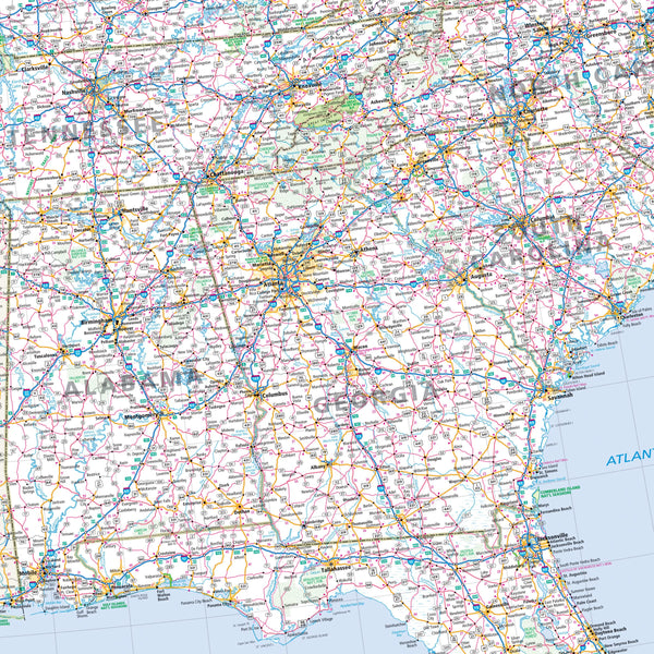 Rand McNally Folded Map: Eastern United States Rand McNally - Wide World Maps & MORE!