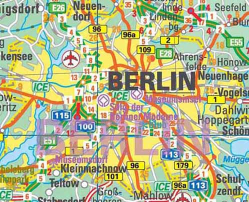 Germany Travel Reference Map (Waterproof) 1:675,000 - Wide World Maps & MORE!