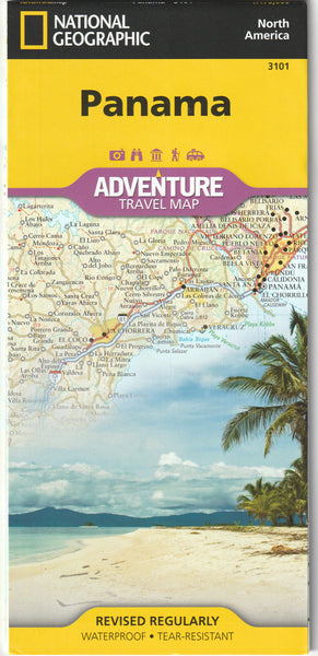 Panama (Adventure Travel Map 3101) - Wide World Maps & MORE!