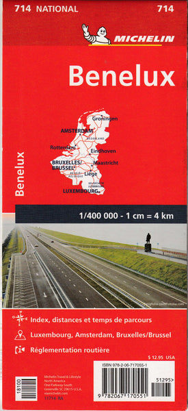 Benelux (National 714) - Wide World Maps & MORE!