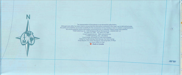 Patagonia Rail and Road Map - Wide World Maps & MORE!