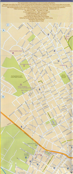 Athens & Peloponnes Travel Map 1:8K/625K - Wide World Maps & MORE!