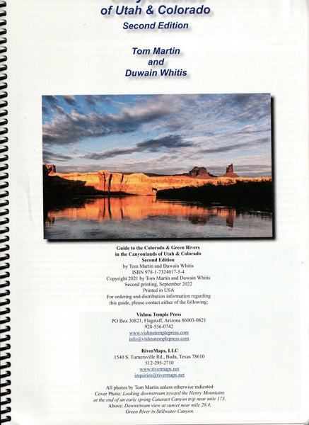 Guide to the Colorado & Green Rivers in the Canyonlands of Utah & Colorado - Wide World Maps & MORE!
