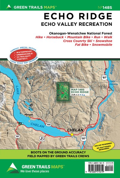 Echo Ridge, Echo Valley Recreation (Washington No. 148S) - Wide World Maps & MORE!
