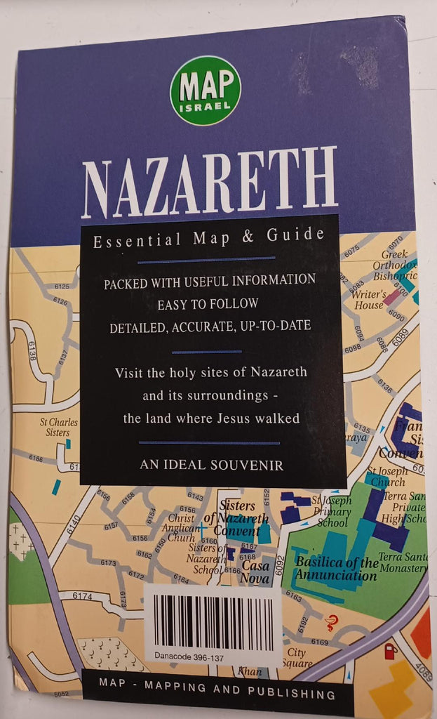 Nazareth: Essential map & guide (Essential Maps & Guide) [Paperback]