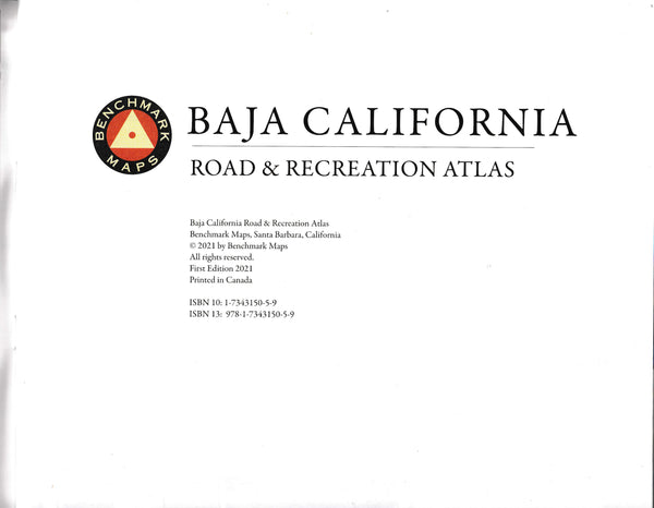 Baja California Road and Recreation Atlas - 1st Edition, 2021 - Wide World Maps & MORE!