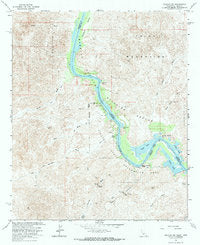 Picacho SW, California - Arizona (7.5'×7.5' Topographic Quadrangle) - Wide World Maps & MORE!