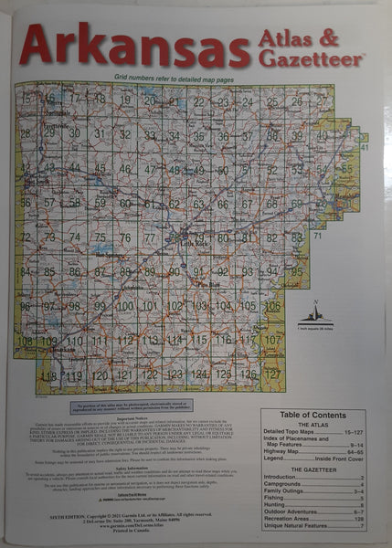 Arkansas Atlas & Gazetteer - Wide World Maps & MORE!
