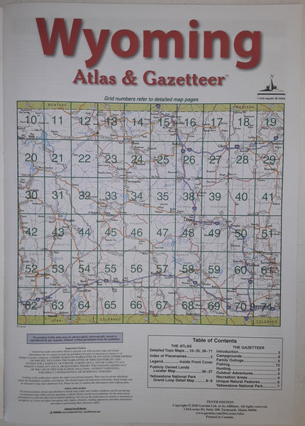 DeLorme® Wyoming Atlas & Gazetteer - Wide World Maps & MORE!