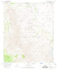Tonto Basin, Arizona 1964 (7.5'×7.5' Topographic Quadrangle) - Wide World Maps & MORE!