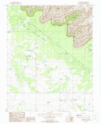 PIUTE POINT, Arizona (7.5'×7.5' Topographic Quadrangle) - Wide World Maps & MORE! - Map - Wide World Maps & MORE! - Wide World Maps & MORE!