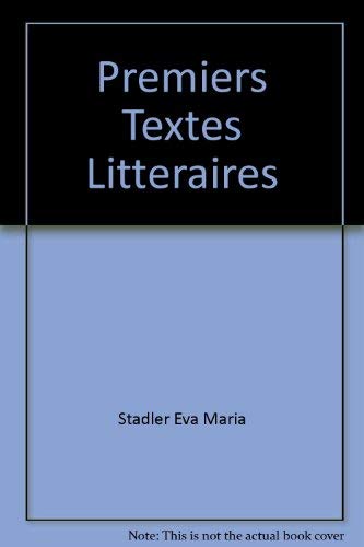Premiers Textes Litteraires Gourevitch, Doris-Jeanne and Stadler, Eva Maria - Wide World Maps & MORE!