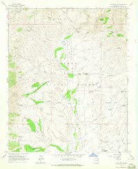 Kayler Butte, Arizona 1964 (7.5'×7.5' Topographic Quadrangle) - Wide World Maps & MORE!