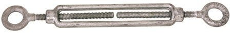1/2 thds., 12" Take up, 19 1/2 Closed length, Turnbuckle, Jaw and Jaw (1 Each) - Wide World Maps & MORE! - BISS - Chicago Hardware - Wide World Maps & MORE!