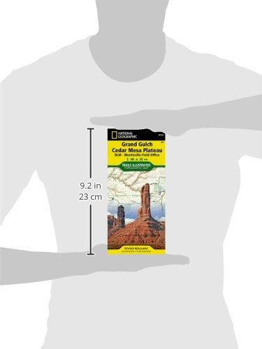 Grand Gulch, Cedar Mesa Plateau [BLM - Monticello Field Office] (National Geographic Trails Illustrated Map, 706) - Wide World Maps & MORE!