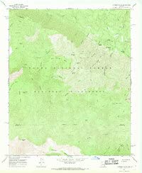 Cypress Butte, Arizona 1967 (7.5'×7.5' Topographic Quadrangle) - Wide World Maps & MORE!