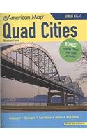 Quad Cities: Illinois and Iowa Atlas - Wide World Maps & MORE!