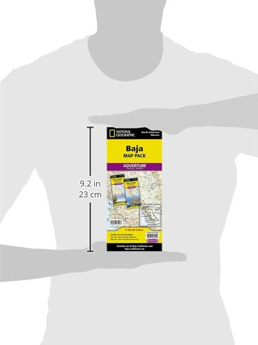 Baja [Map Pack Bundle] (National Geographic Adventure Map) - Wide World Maps & MORE!