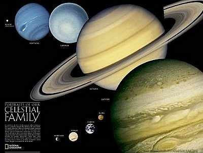 Portraits of Our Celestial Family/ The Solar System - Wide World Maps & MORE! - Book - Wide World Maps & MORE! - Wide World Maps & MORE!
