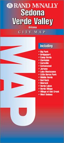 Rand McNally Sedona/Verde Valley Arizona Map - Wide World Maps & MORE! - Book - Wide World Maps & MORE! - Wide World Maps & MORE!