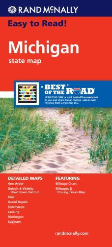 Rand McNally Easy To Read: Michigan State Map - Wide World Maps & MORE! - Map - Rand McNally and Company - Wide World Maps & MORE!