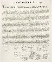 Declaration of Independence: Handwritten Edition — Matte Laminated - Wide World Maps & MORE! - Poster - Wide World Maps & MORE! - Wide World Maps & MORE!