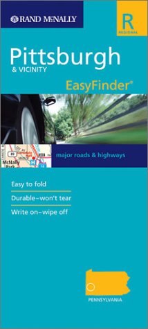 Rand McNally, Pittsburgh & Vicinity: Regional Pennsylvania (Rand McNally Easyfinder) - Wide World Maps & MORE! - Book - Rand McNally - Wide World Maps & MORE!