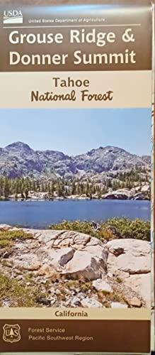 Grouse Ridge and Donner Summit Tahoe Forest Map - Wide World Maps & MORE!