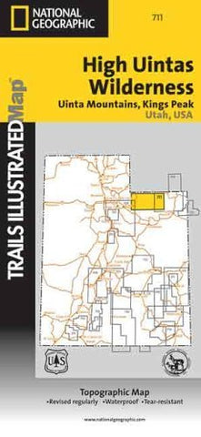 High Uintas (National Forest/BLM) - Wide World Maps & MORE! - Book - Wide World Maps & MORE! - Wide World Maps & MORE!
