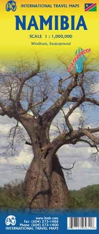 Namibia | Windhoek, Swakopmund (Waterproof) - Wide World Maps & MORE! - Map - ITMB Publishing, Ltd. - Wide World Maps & MORE!