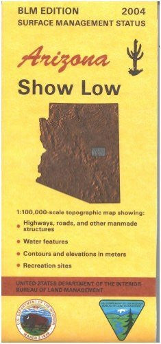 Show Low, Arizona Surface Management Status - Wide World Maps & MORE!