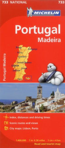 Michelin Portugal Map 733 (Maps/Country (Michelin)) - Wide World Maps & MORE!