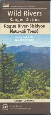Wild Rivers Ranger District, Rogue River-Siskiyou National Forest, Oregon/California - Wide World Maps & MORE! - Book - Wide World Maps & MORE! - Wide World Maps & MORE!