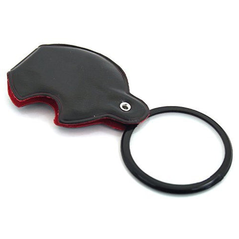 3x Folding Magnifier Pocket Magnifying Glass Gemstone Loupe Tool - Wide World Maps & MORE! - Office Product - Generic - Wide World Maps & MORE!