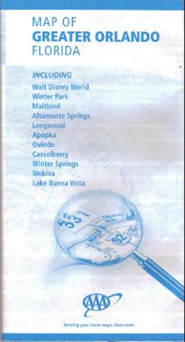 Orlando City Map: Greater - Wide World Maps & MORE! - Book - Wide World Maps & MORE! - Wide World Maps & MORE!