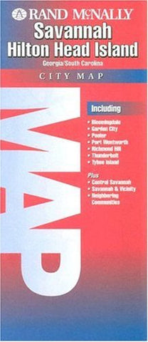Folded Map-Savannah & Hilton Head Island - Wide World Maps & MORE! - Book - Wide World Maps & MORE! - Wide World Maps & MORE!